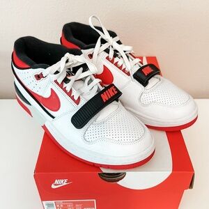 Nike Alpha Force 88 size 9.5 white, black, University Red